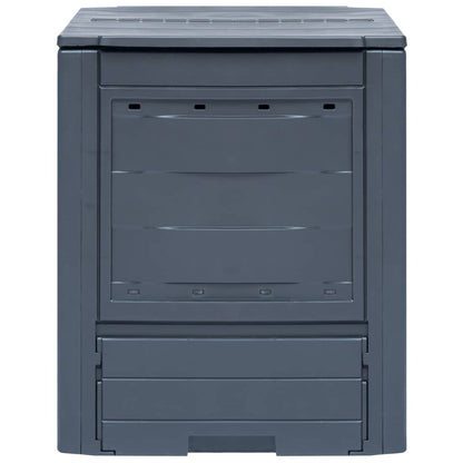 vidaXL Garden Composters 3 pcs Gray 23.6"x23.6"x28.7" 206.1 gal-0