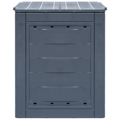 vidaXL Garden Composters 3 pcs Gray 23.6"x23.6"x28.7" 206.1 gal-1