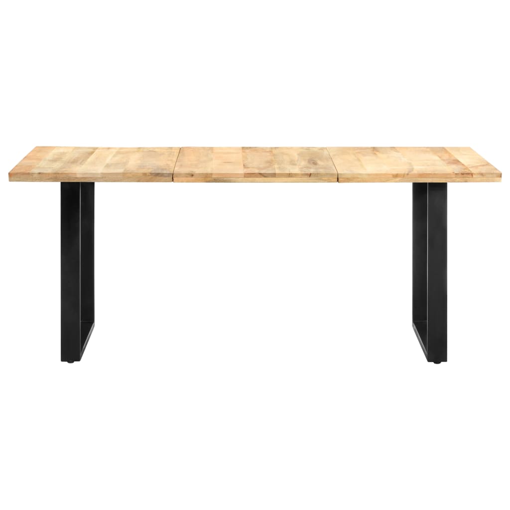 vidaXL Dining Table 70.9"x35.4"x29.9" Solid Mango Wood