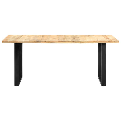 vidaXL Dining Table 70.9"x35.4"x29.9" Solid Mango Wood