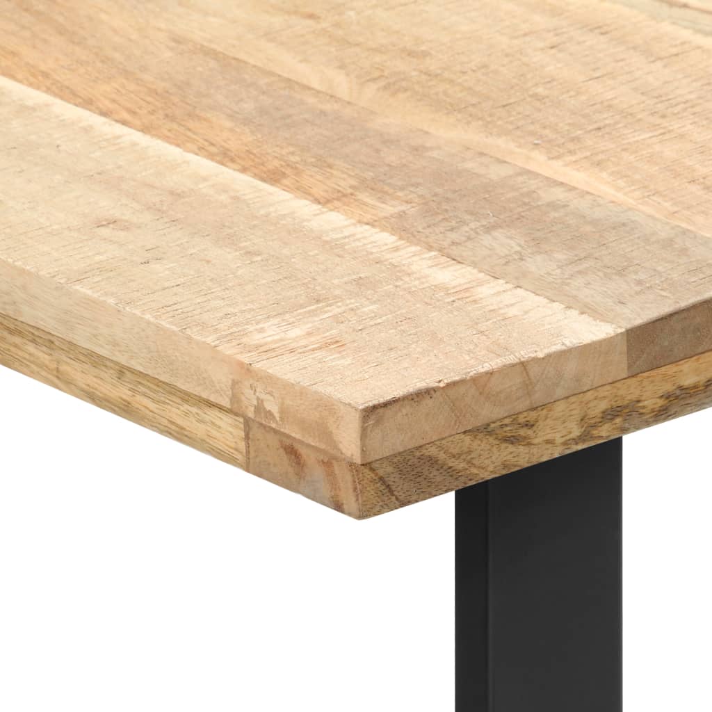 vidaXL Dining Table 70.9"x35.4"x29.9" Solid Mango Wood