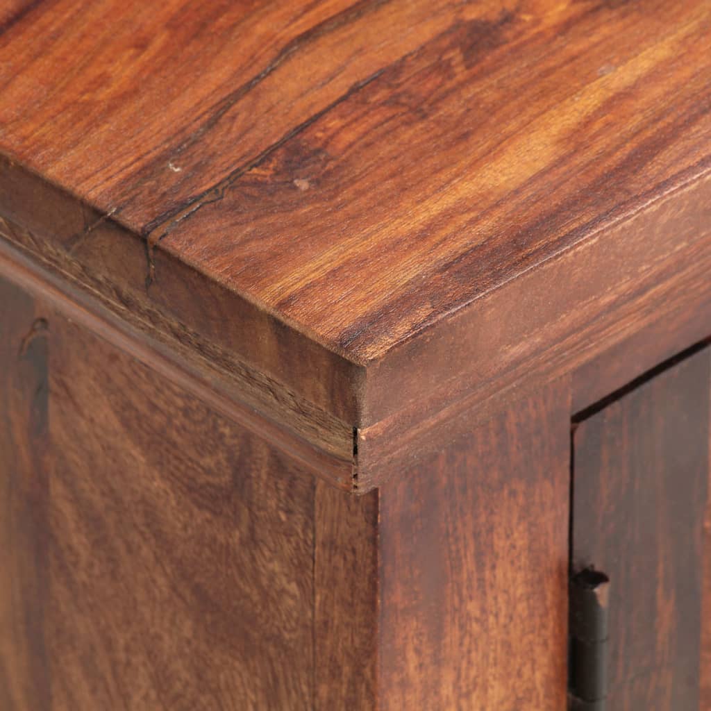 vidaXL TV Stand 47.2"x11.8"x15.7" Solid Wood Sheesham-2