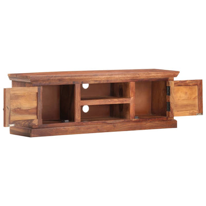 vidaXL TV Stand 47.2"x11.8"x15.7" Solid Wood Sheesham-4
