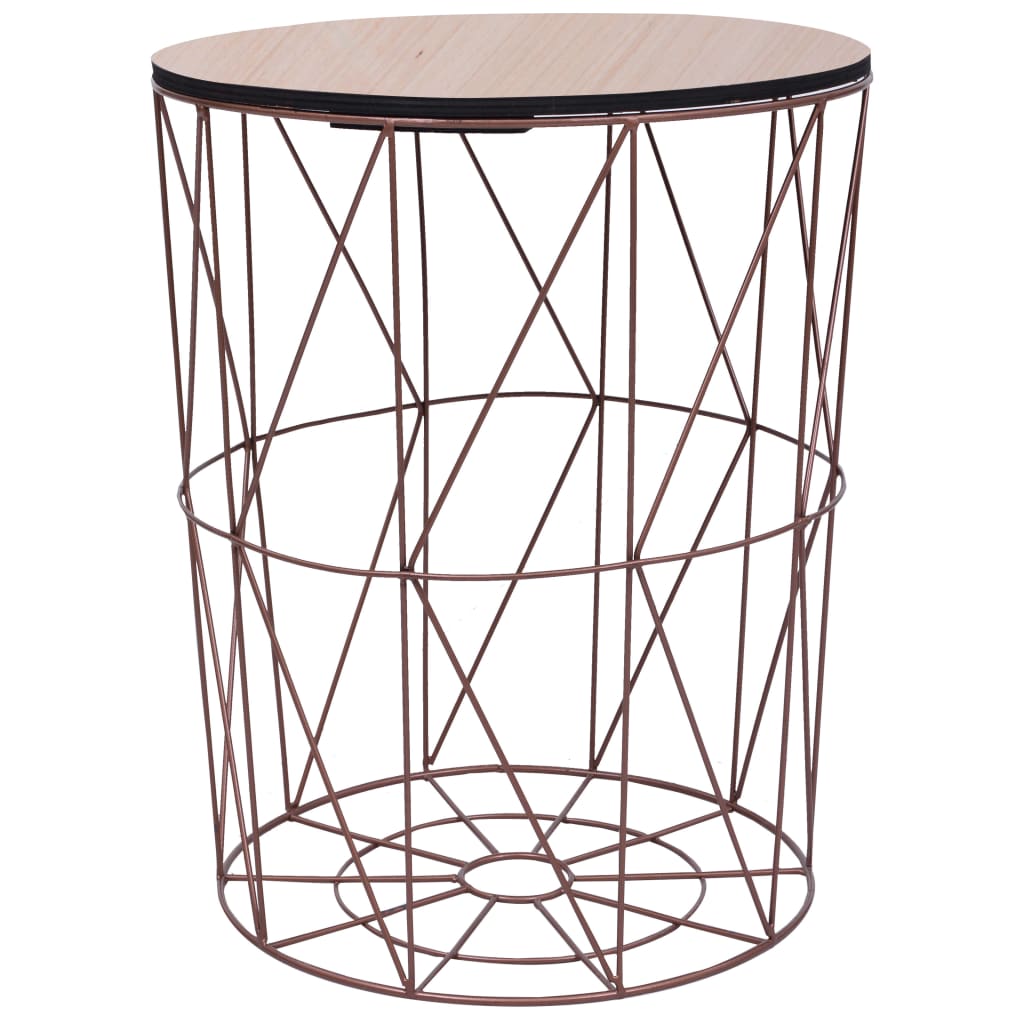 vidaXL Coffee Table Round End Table Side Sofa Table Living Room Furniture-2