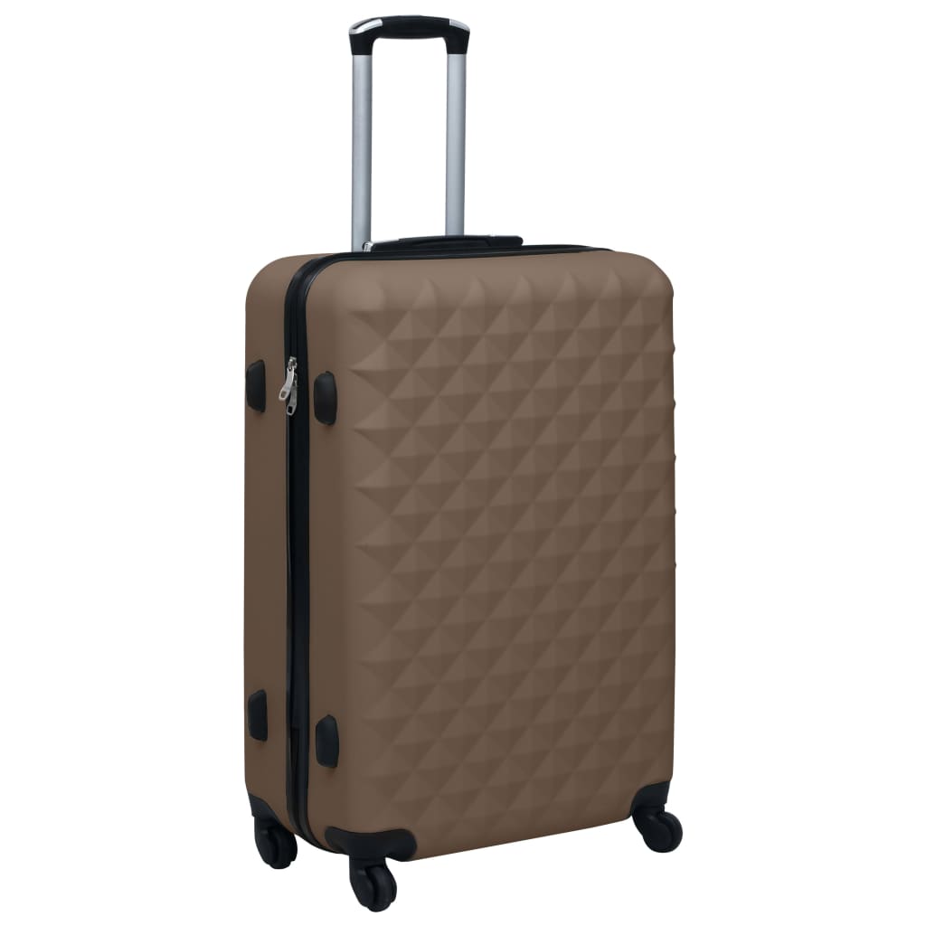 vidaXL Suitcase Set Travel Luggage Suitcase Bag Hardcase Trolley 2 Pcs ABS-0