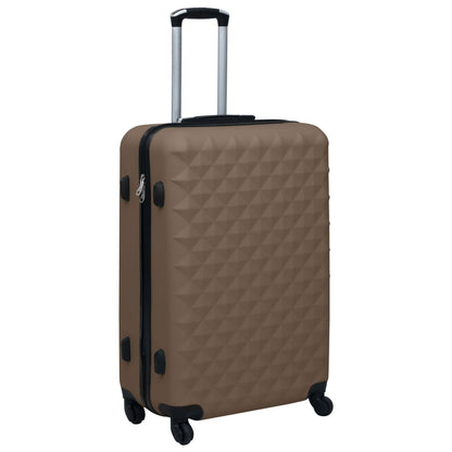 vidaXL Suitcase Set Travel Luggage Suitcase Bag Hardcase Trolley 2 Pcs ABS-0