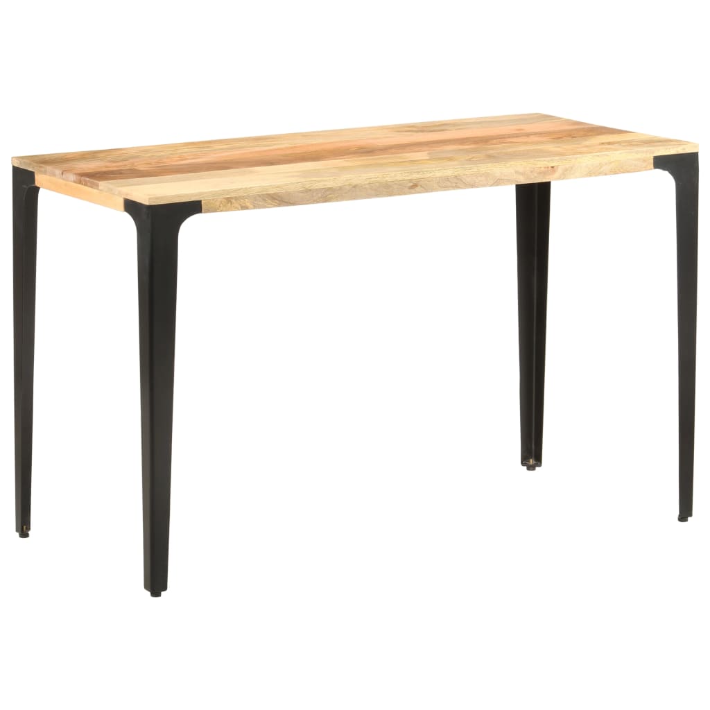 vidaXL Dining Table Kitchen Table Dining Room Dinner Table Solid Mango Wood-2