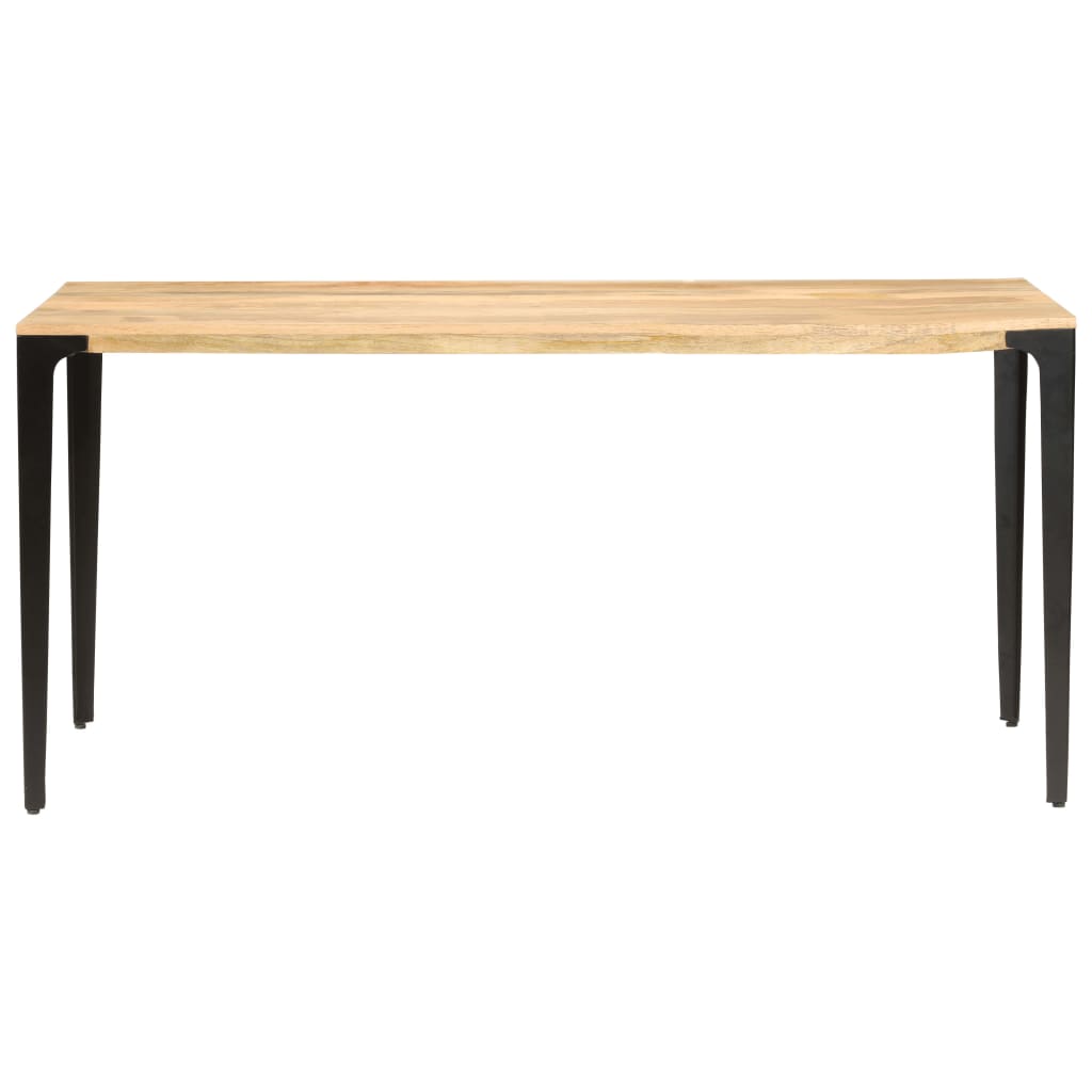 vidaXL Dining Table Kitchen Table Dining Room Dinner Table Solid Mango Wood-1