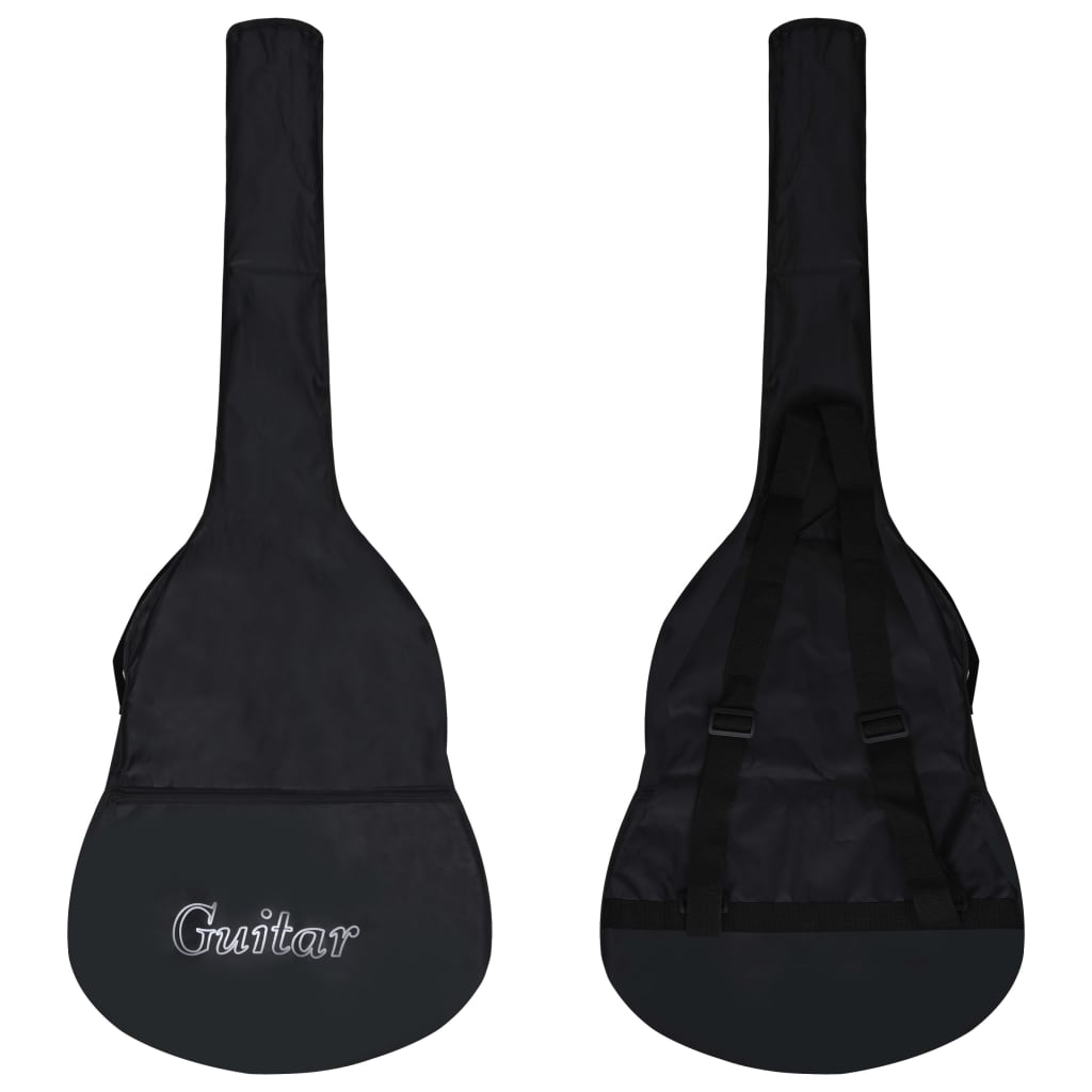 vidaXL Guitar Set Cutaway Guitars Acoustic Guitar 12 Piece with 6 Strings-0