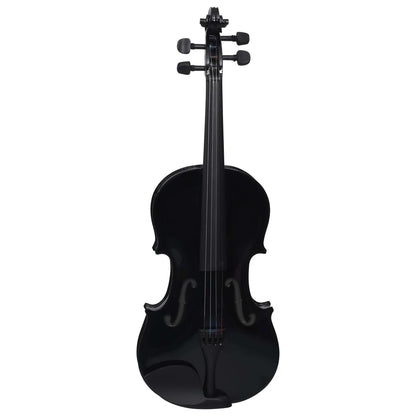 vidaXL Violin with Bow Violin Outfit with Chin Rest Carrying Bag 4/4 Full Size-4