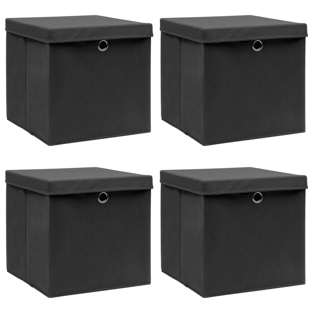 vidaXL Storage Box Decorative Foldable Storage Chest Organizer Pack Box Fabric-0