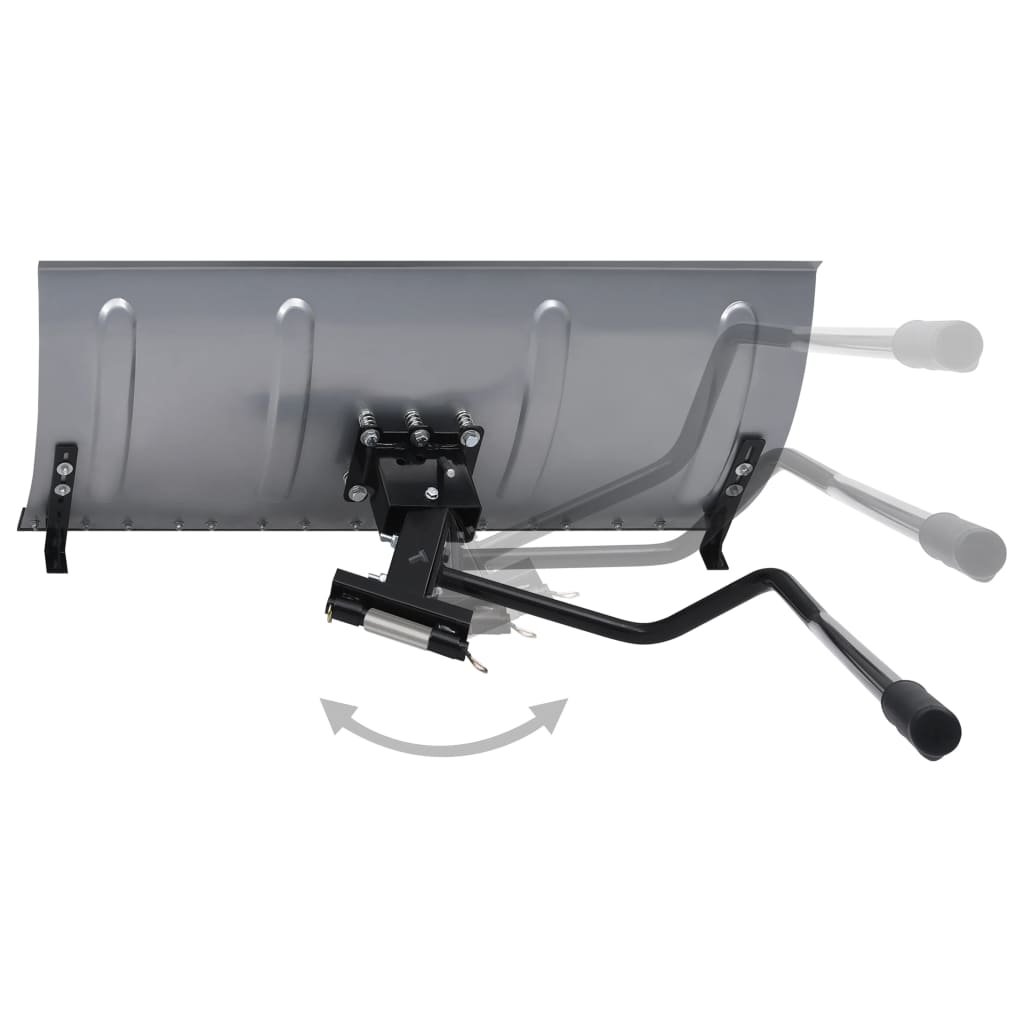 vidaXL Snow Shield for Lawnmower 39.4"-2