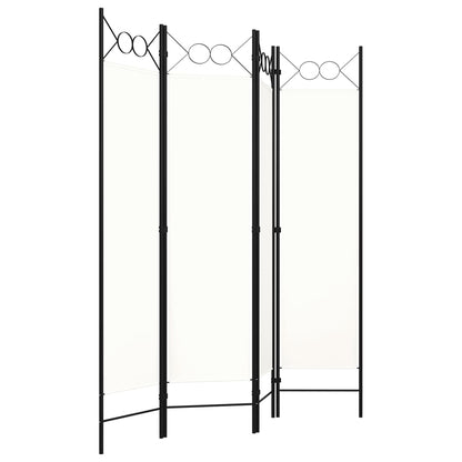 vidaXL Room Divider Freestanding Folding Privacy Screen for Room Separation-4