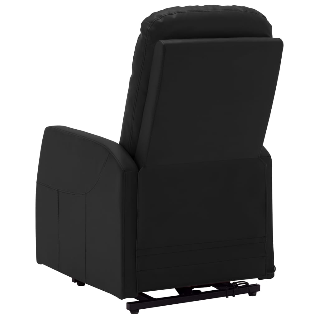 vidaXL Power Lift Recliner Electric Lift Chair for Home Theater Faux Leather-1