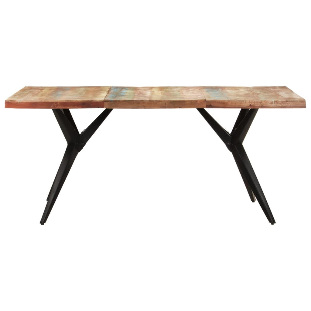 vidaXL Dining Table 70.9"x35.4"x29.9" Solid Reclaimed Wood-0