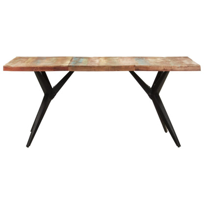 vidaXL Dining Table 70.9"x35.4"x29.9" Solid Reclaimed Wood-0