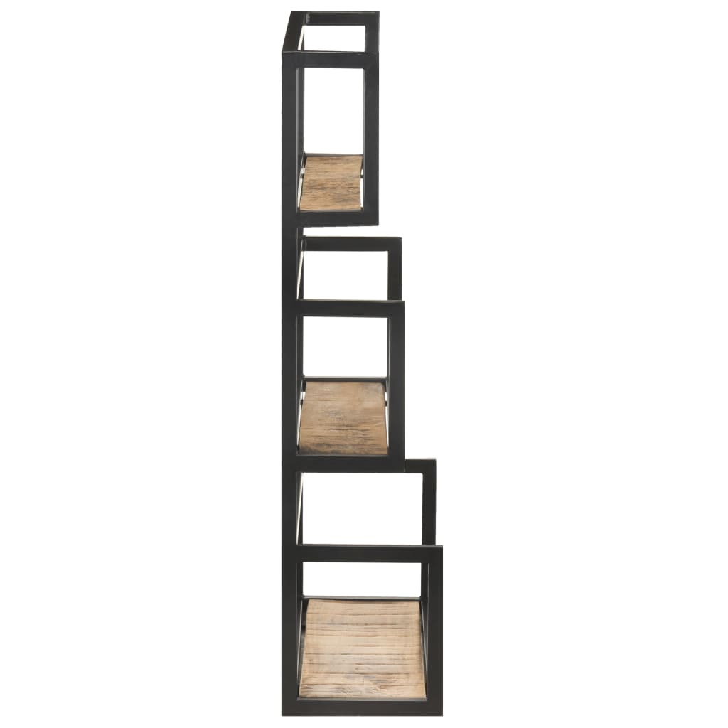 vidaXL Wall Shelf 23.6"x7.9"x33.5" Rough Mango Wood-2