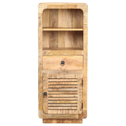 vidaXL Highboard 17.7"x12.6"x43.3" Rough Mango Wood-2