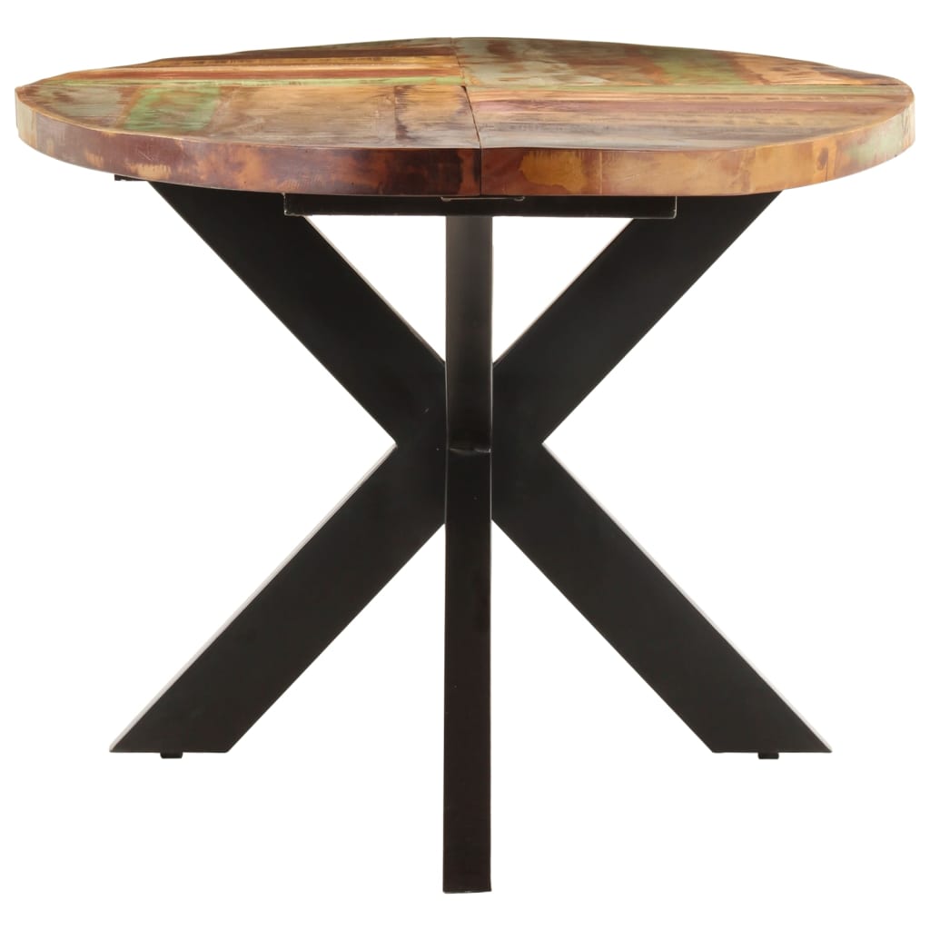 vidaXL Dining Table 94.5"x39.4"x29.5" Solid Reclaimed Wood-1