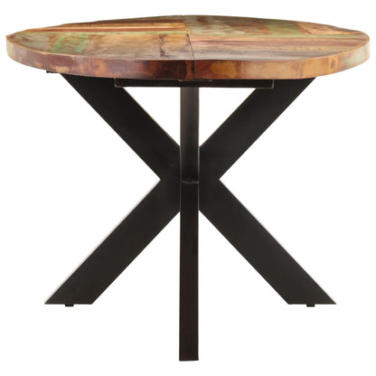 vidaXL Dining Table 94.5"x39.4"x29.5" Solid Reclaimed Wood-1