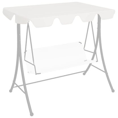 vidaXL Replacement Canopy for Swing Outdoor Swing Cover Replacement Sunshade-15
