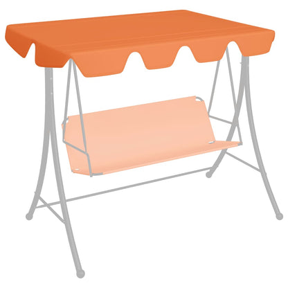 vidaXL Replacement Canopy for Swing Outdoor Swing Cover Replacement Sunshade-23