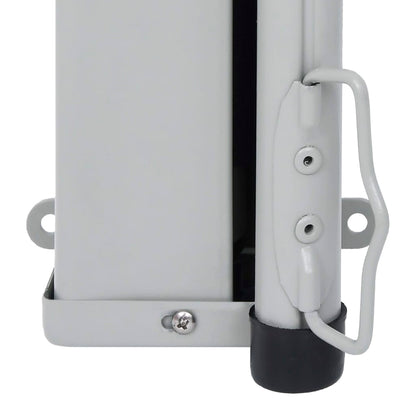 vidaXL Patio Retractable Side Awning 86.6"x196.9" Cream-4