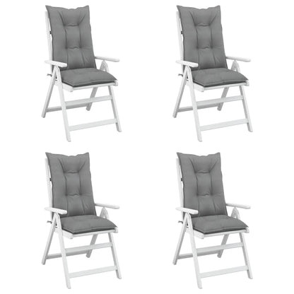 vidaXL Chair Cushion Water Repellent Garden High Back Chair Cushion Pad Fabric-4