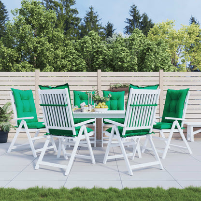 vidaXL Chair Cushion Water Repellent Garden High Back Chair Cushion Pad Fabric-16