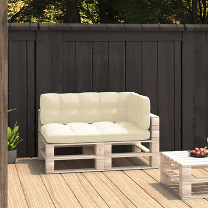 vidaXL Chair Cushion 3 Pcs Water Repellent Outdoor Cushion Sofa Pad Fabric-7