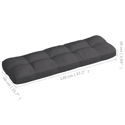 vidaXL Pallet Cushion 7 Pcs Floor Cushion Seat Pad Cushion for Sofa Couch-4