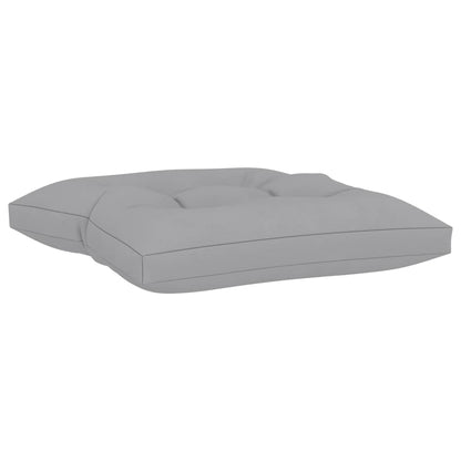vidaXL Pallet Cushion Gray Fabric-0