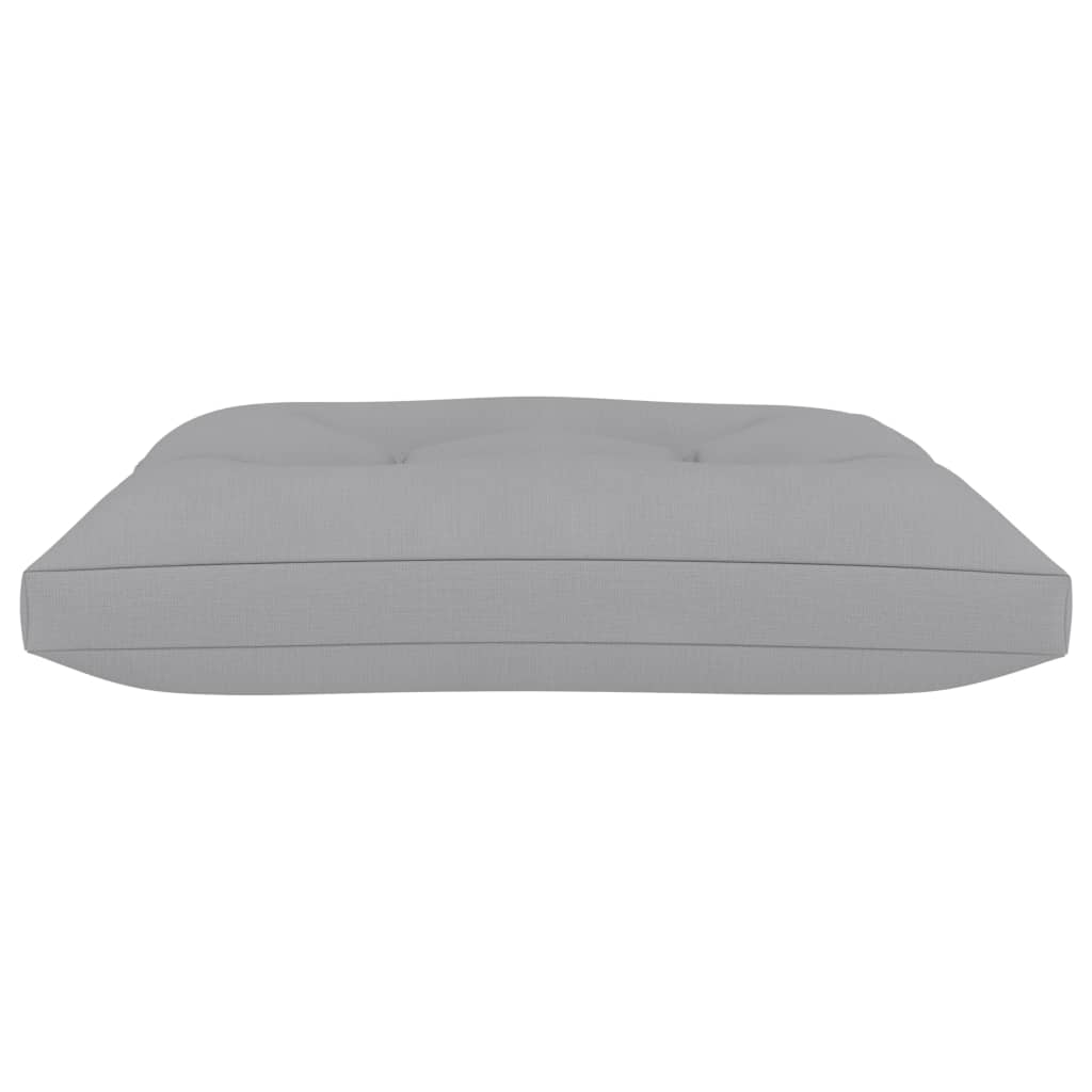 vidaXL Pallet Cushion Gray Fabric-2