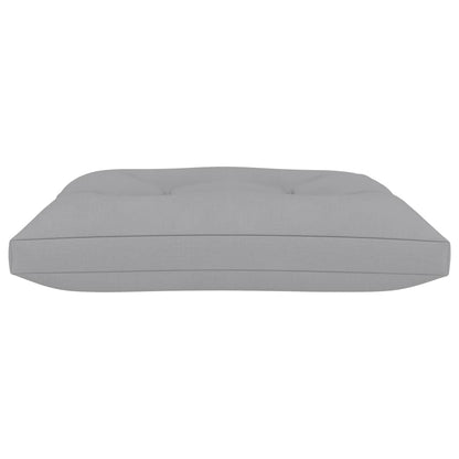 vidaXL Pallet Cushion Gray Fabric-2