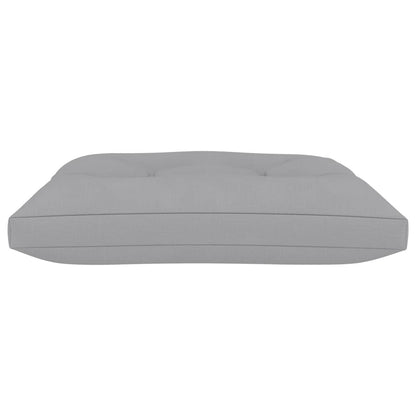 vidaXL Pallet Cushion Gray Fabric-3