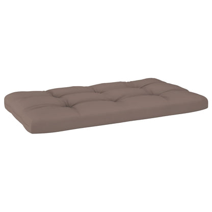 vidaXL Pallet Cushions 3 pcs Taupe Fabric-2