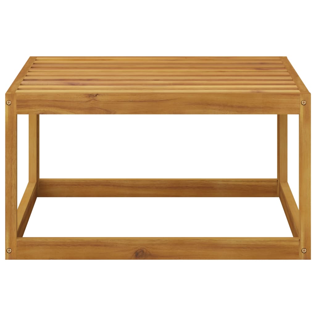 vidaXL 6 Piece Patio Lounge Set with Cushions Solid Acacia Wood-1