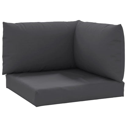 vidaXL Pallet Cushions 3 pcs Anthracite Oxford Fabric-1