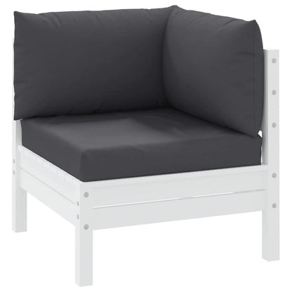 vidaXL Pallet Cushions 3 pcs Anthracite Oxford Fabric-2