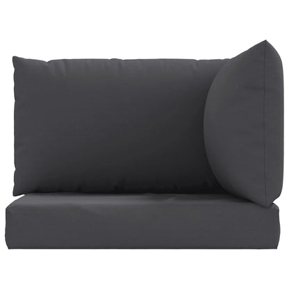 vidaXL Pallet Cushions 3 pcs Anthracite Oxford Fabric-3