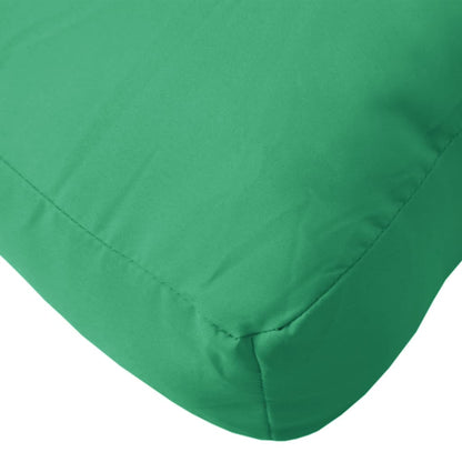 vidaXL Pallet Cushion Green Oxford Fabric-4