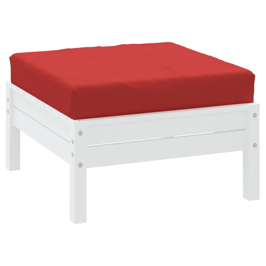 vidaXL Pallet Cushion Red Oxford Fabric-2