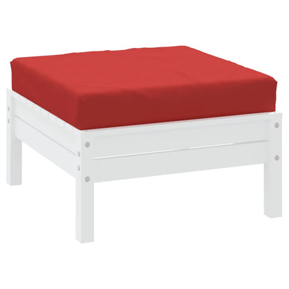 vidaXL Pallet Cushion Red Oxford Fabric-2
