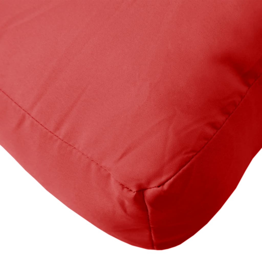 vidaXL Pallet Cushion Red Oxford Fabric-4