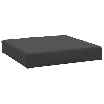 vidaXL Pallet Cushion Black 23.6"x23.6"x3.1" Oxford Fabric-1