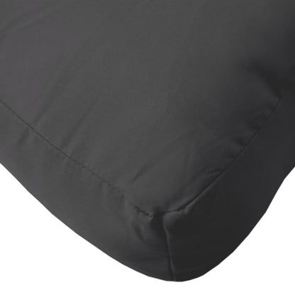 vidaXL Pallet Cushion Black 23.6"x23.6"x3.1" Oxford Fabric-4