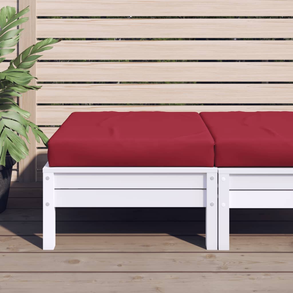 vidaXL Pallet Cushion Wine Red Oxford Fabric-0