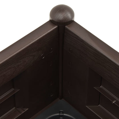 vidaXL Planter Flower Box Raised Flower Bed Outdoor Planter for Patio Lawn-1