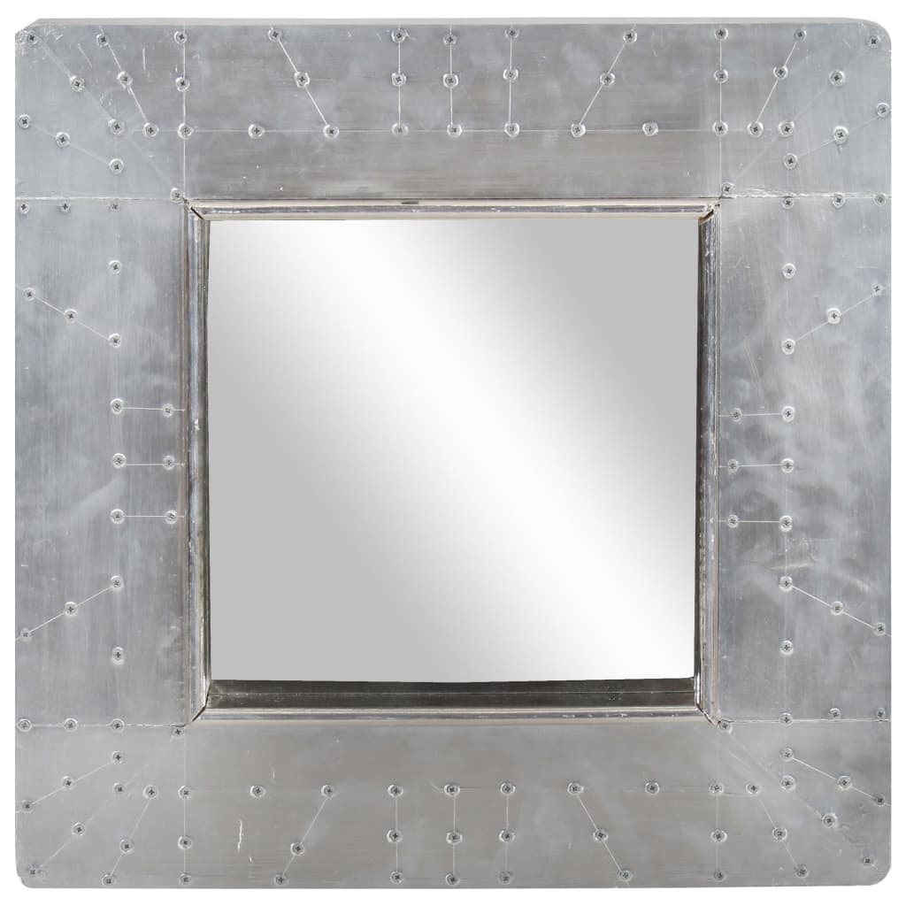 vidaXL Wall Mirror Decorative Mirror with Aviator Style Hall Mirror Metal-4