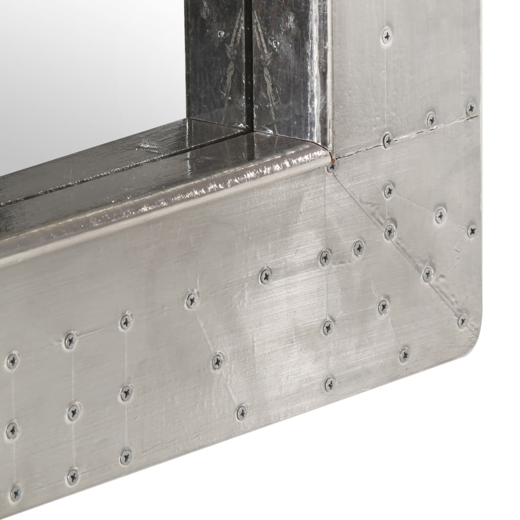 vidaXL Wall Mirror Decorative Mirror with Aviator Style Hall Mirror Metal-3